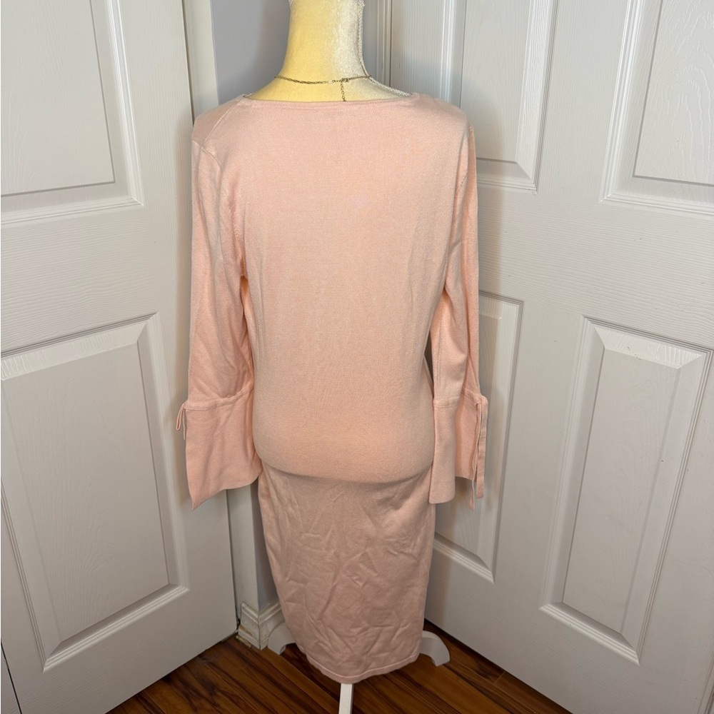 Elegant Pink Women's Dress - Picture 3 of 3